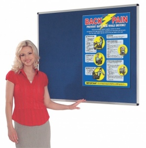 Resist-A-Flame Fire Retardant Aluminium Framed Notice Boards